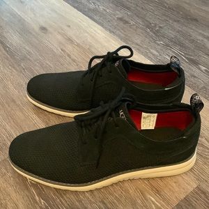 UGG Union Derby Hyperweave Black Sneaker Sz11